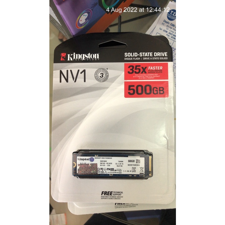 Ổ cứng M2 SSD Kingston 500GB NVME NV2 - Hàng chính hãng | BigBuy360 - bigbuy360.vn