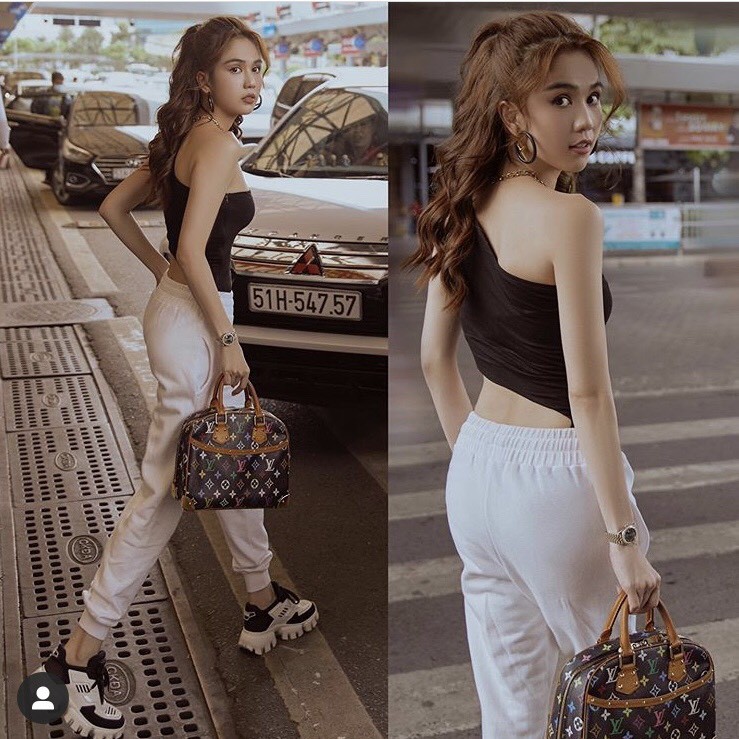 Quần jogger nỉ lưng cao baggy thể thao siêu Hot | BigBuy360 - bigbuy360.vn