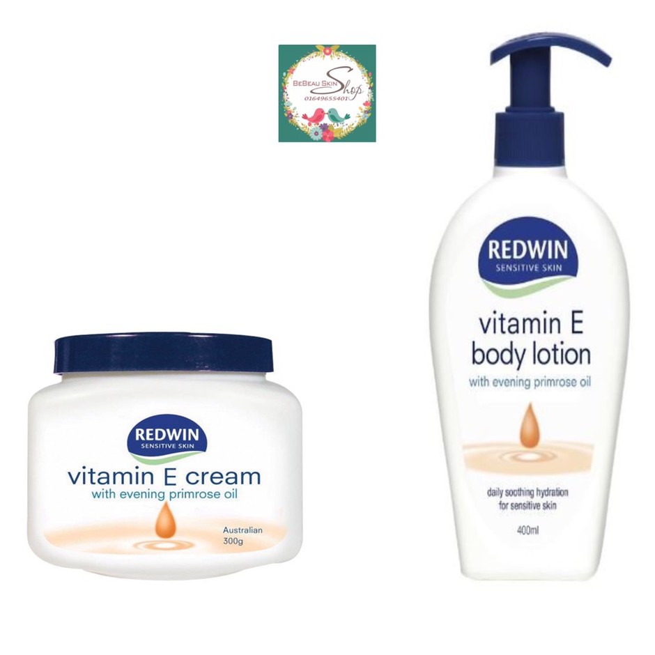 Kem dưỡng Redwin Vitamin E Cream từ thiên nhiên