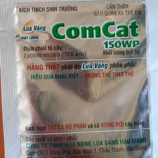 Phân bón lá kích thích sinh trưởng comcat 150WP