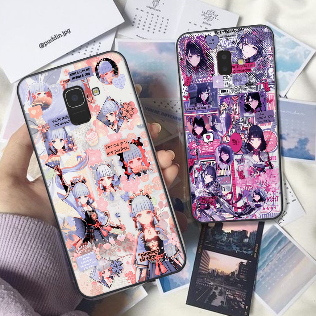Ốp lưng Samsung J6 / J6 Plus in hình Genshin Impact siêu dễ thương, cá tính