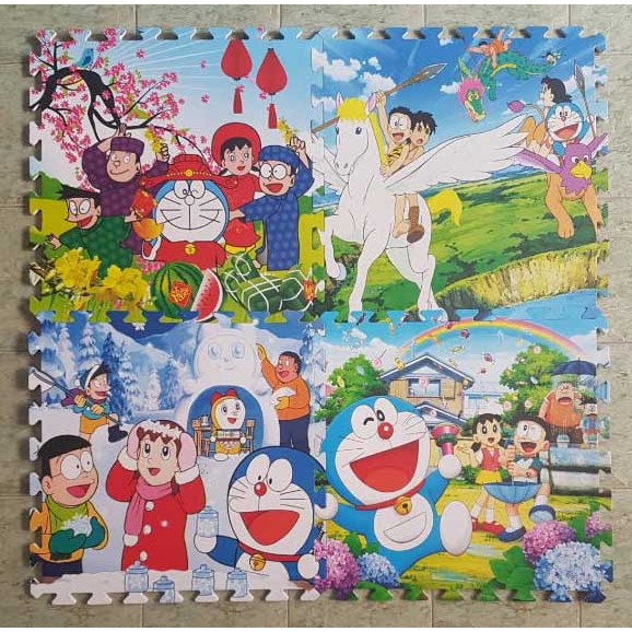 MT - Thảm xốp lót sàn hình tranh cho bé 4 miếng 60 x 60 | BigBuy360 - bigbuy360.vn