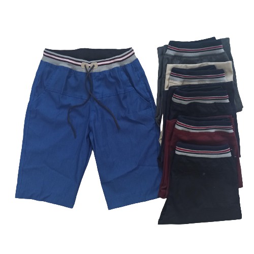 Quần Short Nam Kaki Lưng Thun Cao Cấp, Nhiều Màu, Nhiều Size