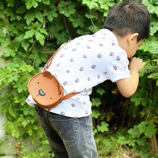 Ba Lô Da PU Hình Gấu Dễ Thương Thời Trang