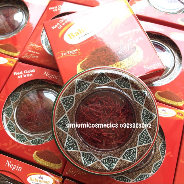[SAFFRON ORGANIC NEGIN 1GR] THẦN DƯỢC NHUỴ HOA NGHỆ TÂY - THẢO DƯỢC "100% NGUYÊN CHẤT"‎ HÀNG CÔNG TY BAHRAMAN IRAN | BigBuy360 - bigbuy360.vn