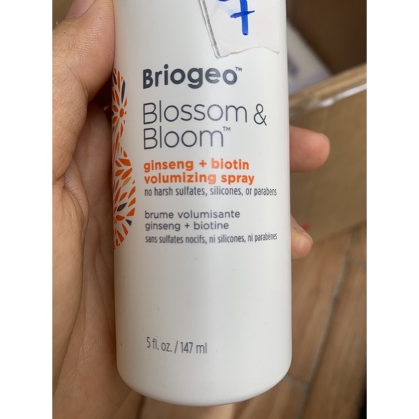 Blossom &amp; Bloom™ 147ml briogeo xịt dưỡng tóc