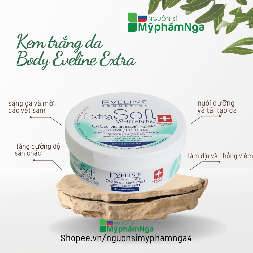 Kem trắng da Eveline Extra - Body Eveline