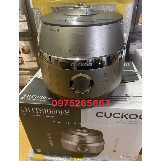 NỒI CƠM ĐIỆN CAO TẦN CUCKOO CRP-JHTS1060FS / 1.8L_Chính hãng hàn quoc