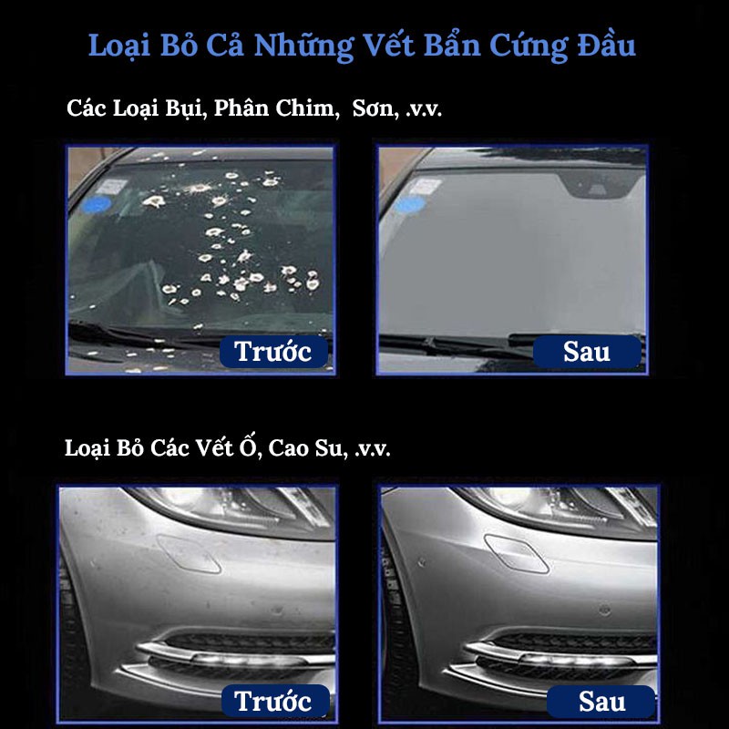 Bột Tẩy Rửa Đa Năng Cho Xe Hơi ( 1 Gói ) Bột Rửa Xe Ô Tô Car Shampoo Powder