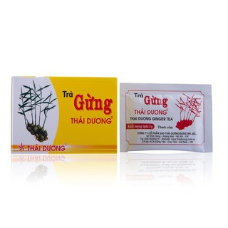 Trà Gừng Thái Dương (Hộp 10 Gói)