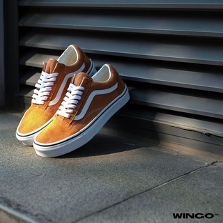 (Giày Chính Hãng) Old Skool Bronze / White