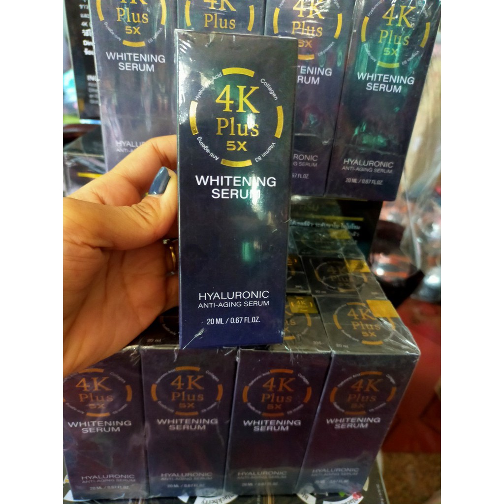 Serum dưỡng da 4k Plus 5x Thái Lan 20ml