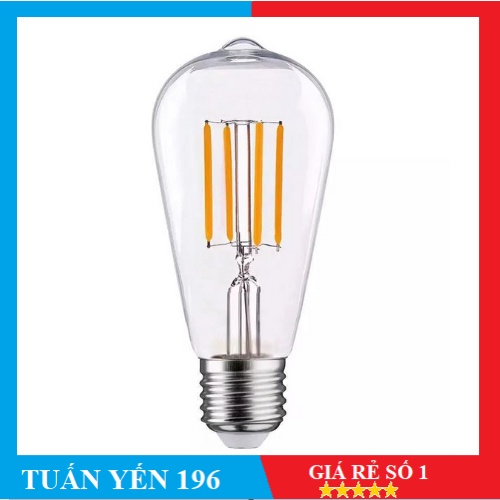 Bóng Đèn - Đèn led Edison - ST64 - Đui đèn E27