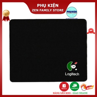 Lót Chuột / Bàn Di Chuột Logitech Loại Lớn 23 x 20cm Dành cho Máy tính, Laptop Giá Rẻ, Êm Ái, Bám Bàn