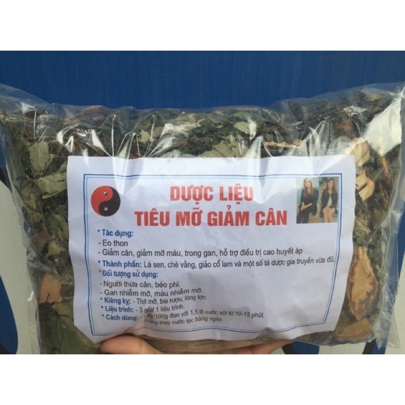 Dược liệu tiêu mỡ giảm cân 1 kg có sẵn