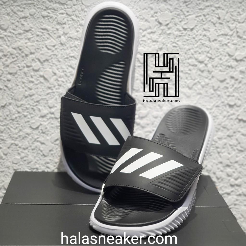 DÉP ADIDAS ALPHABOUNCE CORE BLACK BA8775 - Hàng Chính Hãng - HalaSneaker.com