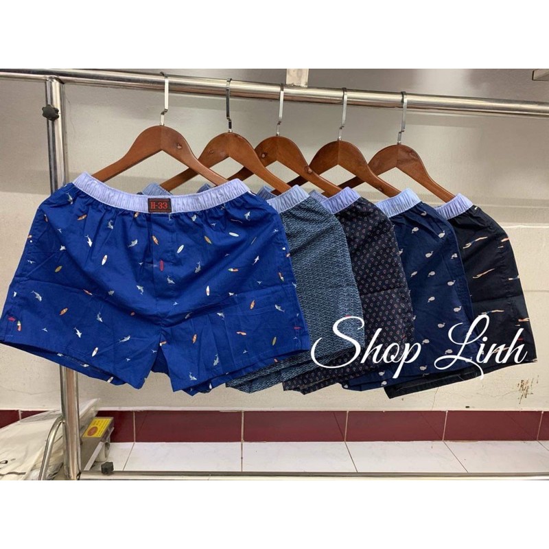 Combo 5 quần đùi nam H33. Vải kate cotton mịn đẹp ,thoáng mát .