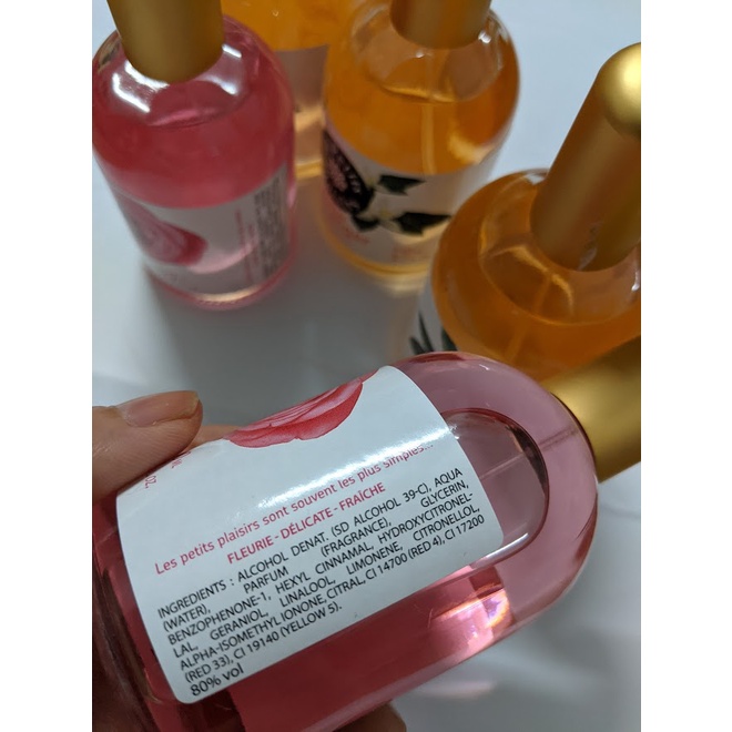 [Nội địa Pháp] Nước hoa tinh chất hoa cỏ thiên nhiên Le Petits Plaisirs