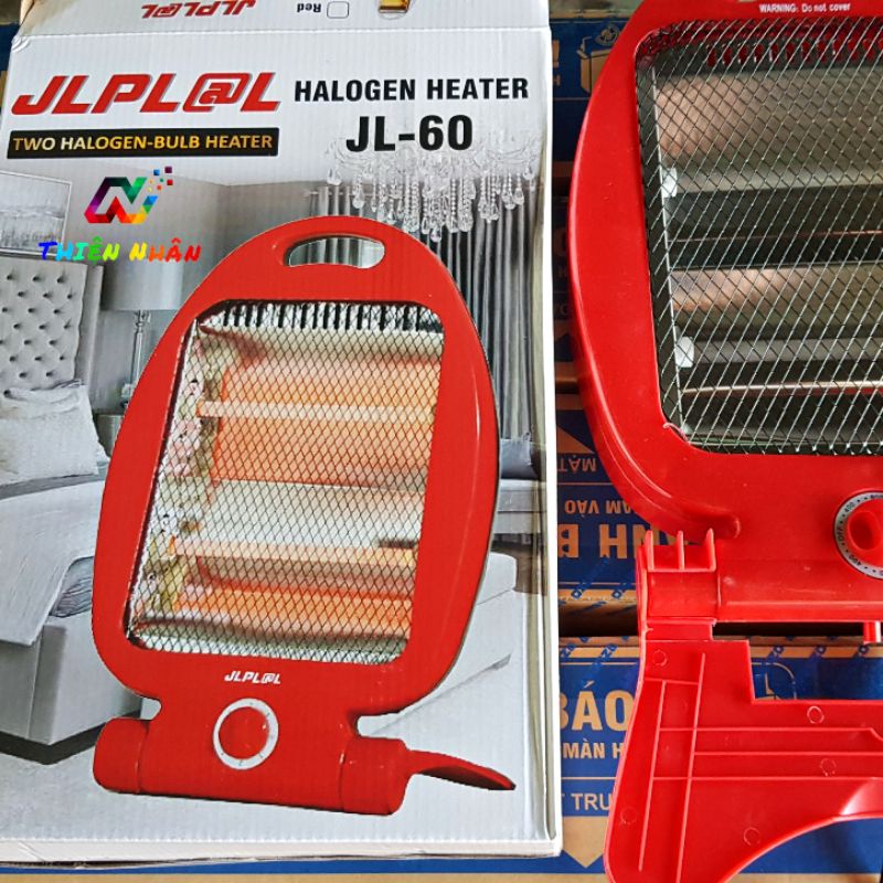 Đèn Sưởi 2 Bóng Hình Cá Halogen 800W, Máy Sưởi, Quạt Sưởi Cao Cấp Ấm Nhanh Tỏa Đều