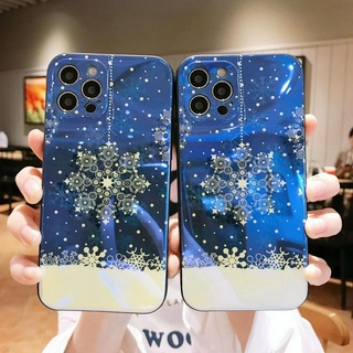 Ốp điện thoại hình hoa tuyết đẹp mắt cho iPhone 12 Pro Max 12 Mini 11 Pro Max 6 6s 7 8 Plus SE 2020 Xs Max XR