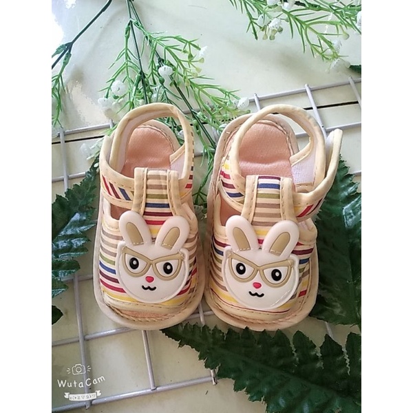 Giày tập đi đế vải chống trượt cho bé từ 5_12 tháng