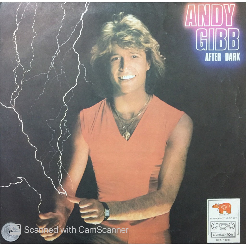 stereomate - LP Vinyl: Andy Gibb - After Dark [Bulgarian Pressing]