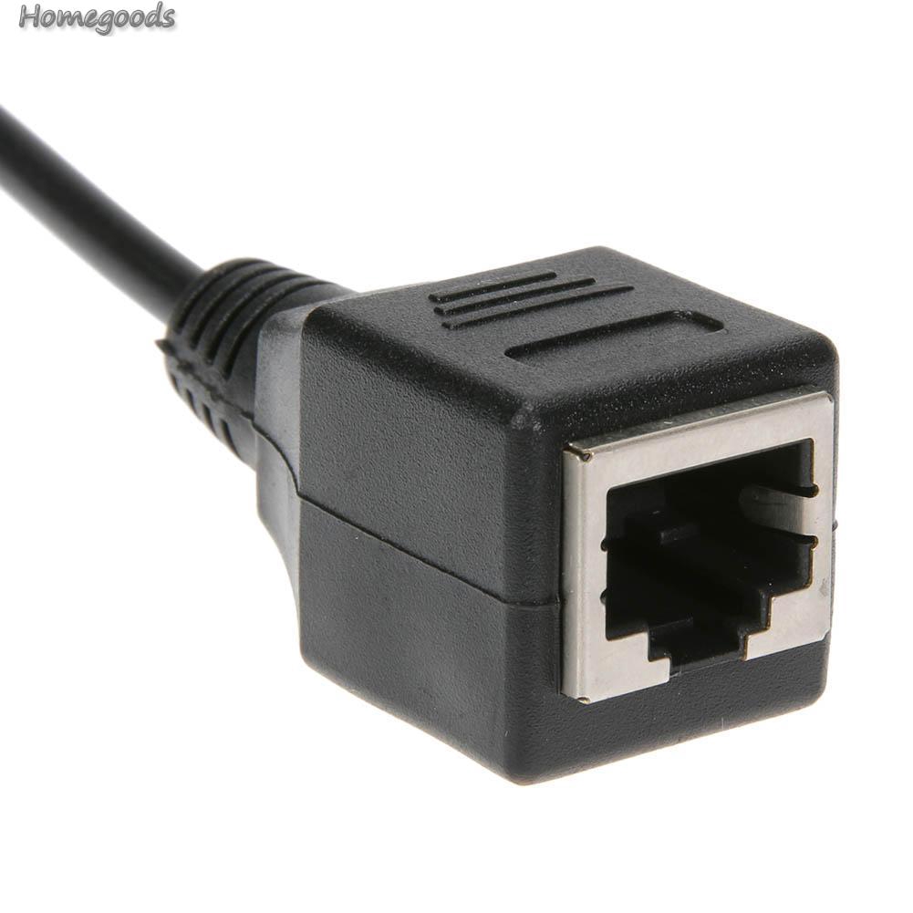 Đầu Chia Rj45 Male Sang 2 Female | BigBuy360 - bigbuy360.vn