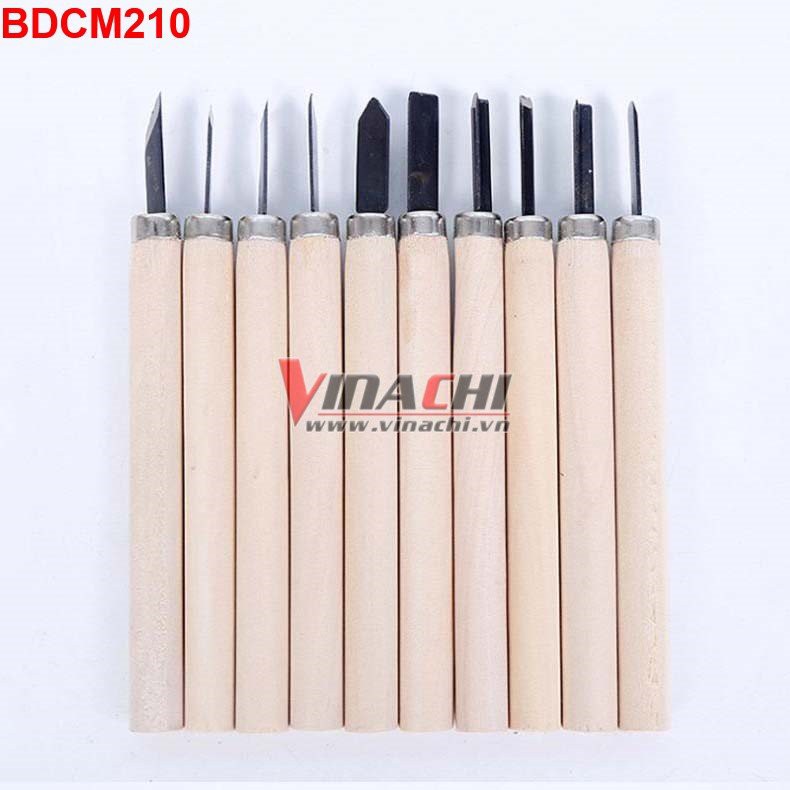 BỘ ĐỤC CHẠM KHẮC MINI LOẠI 2 ( BỘ ) là bộ đục làm mộc