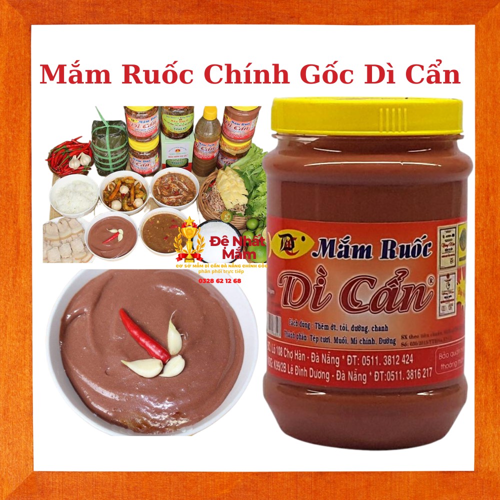 Mắm Ruốc Dì Cẩn ( Mắm Tép theo tên gọi người Bắc) - Đặc Sản Đà Nẵng