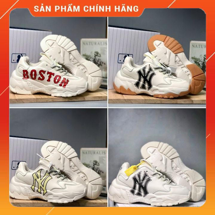 Giày 𝐌𝐋𝐁 boston,NY Vàng, NY Đen, Ny Đế Nâu full size nam nữ, Giày thể thao tăng chiều cao