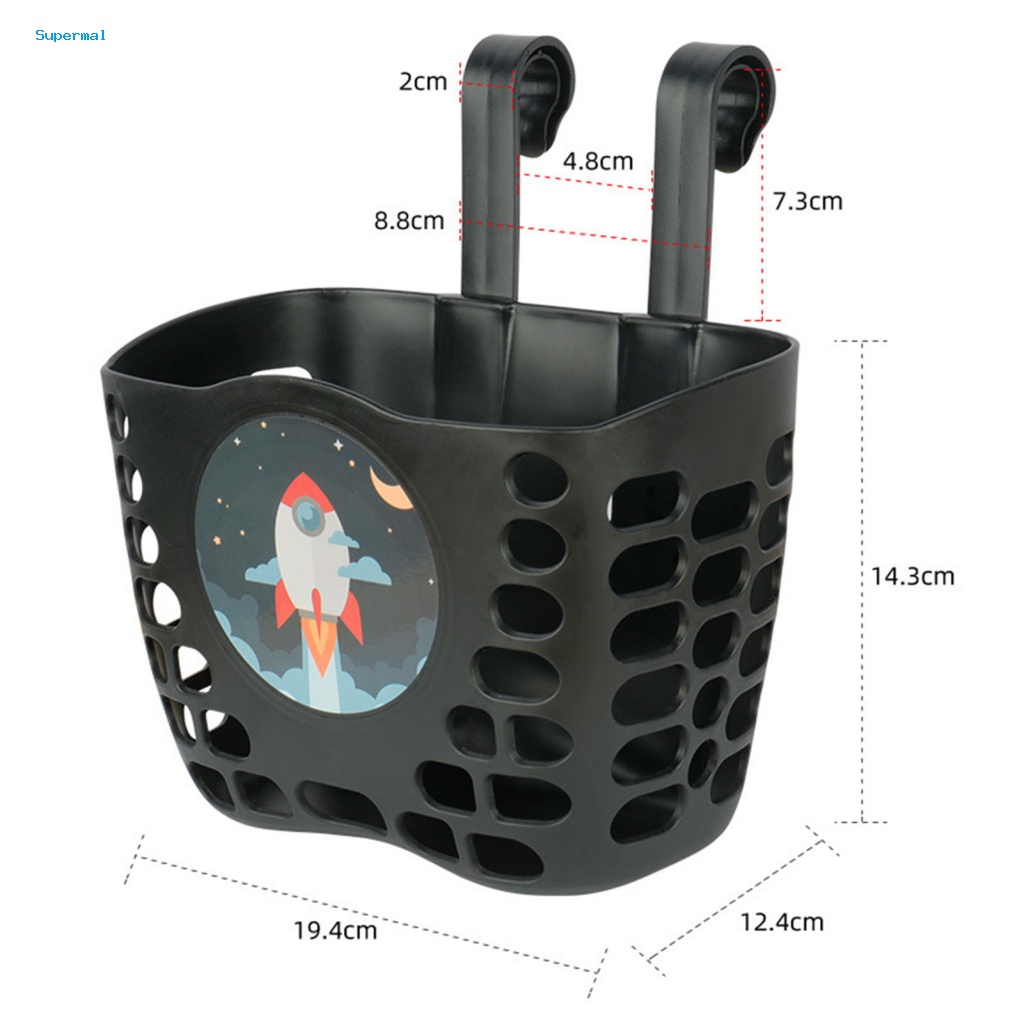 Giỏ Nhựa Thay Thế Dành Cho Xe Đạp Trẻ Em
