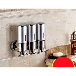 Bình đựng xà phòng dầu gội sữa tắm treo tường Hotel Lux Bathroom - set 3 bình