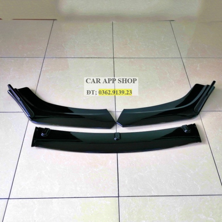 Cản trước thể thao 3 mảnh cho xe Huynhdai Accent 2020 Hàng Cao Cấp