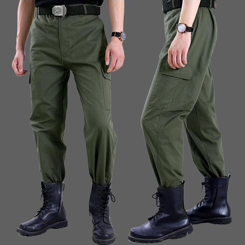 Quần bảo hộ lao động ống rộng sành điệu phong cách xuân thu cho nam