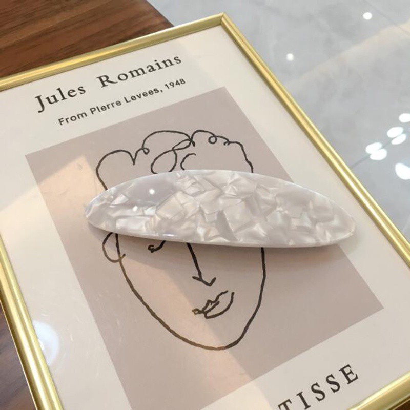 Kẹp Tóc Kim Loại Phong Cách Vintage Dịu Dàng Cho Nữ