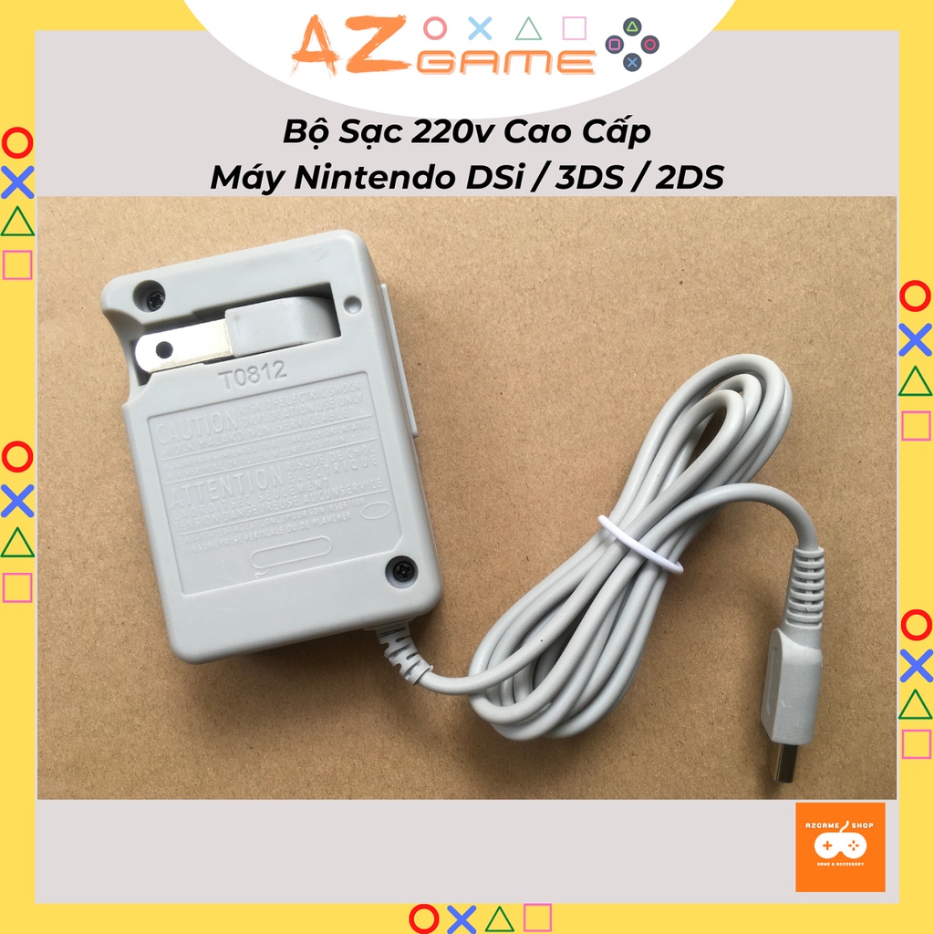 Trọn bộ Sạc cho Nintendo DSi 2DS 3DS cao cấp