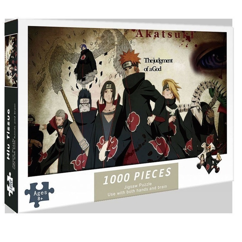 Đồ Chơi Lắp Ráp 1000 Mảnh Ghép Nhỏ Hình One Piece Naruto Cho Người Lớn 75 X 70cm