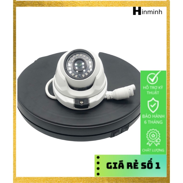 Camera IP dome 3.0 H265 trong nhà- hình ảnh siêu đẹp vỏ kim loại