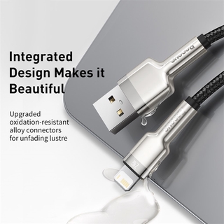 Cáp sạc nhanh Baseus cổng USB 2.4A dành cho iPhone 11 12 Pro Max