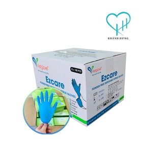 Găng tay cao su y tế Nitrile đen 4.0g (VIETGLOVE) - Giá Thùng