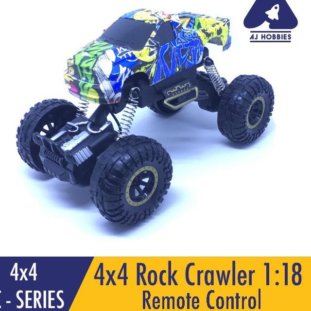 Xe Hơi Điều Khiển Từ Xa 4x4 Rock Crawler 1: 18 2.4ghzz