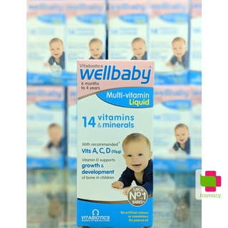 Vitamin tổng hợp cho bé Wellbaby /Wellkid Multivitamin Liquid, Anh