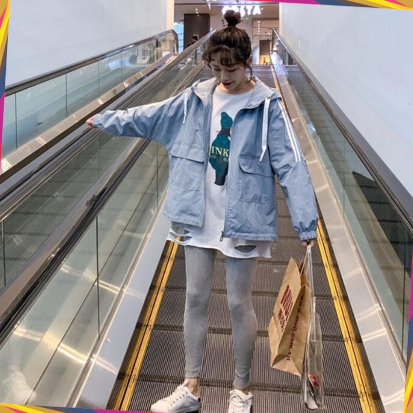 Áo khoác gió nữ 2 lớp dù M483 | BigBuy360 - bigbuy360.vn