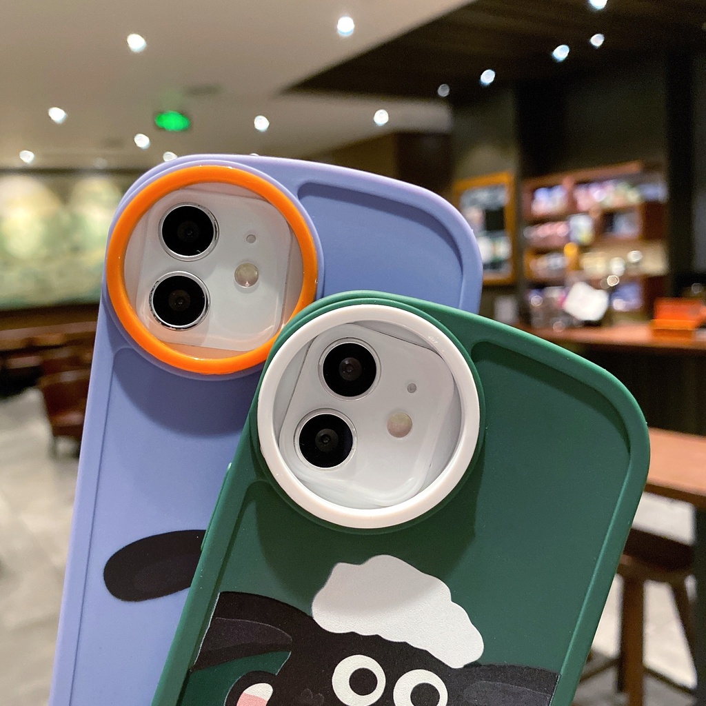 Ốp Điện Thoại Chống Sốc Họa Tiết Cừu Dễ Thương Cho iPhone 7 plus 8 plus xs max xr 11 pro max 12 pro max 13 pro max