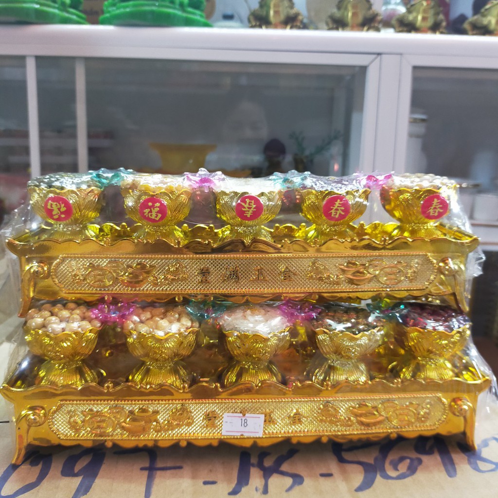 NGŨ CỐC bàn thờ phát tài