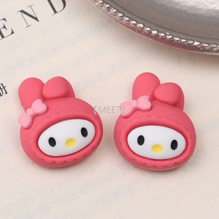 Phụ kiện trang trí hình chú chuột Minnie hoạt hình dễ thương làm thủ công DIY