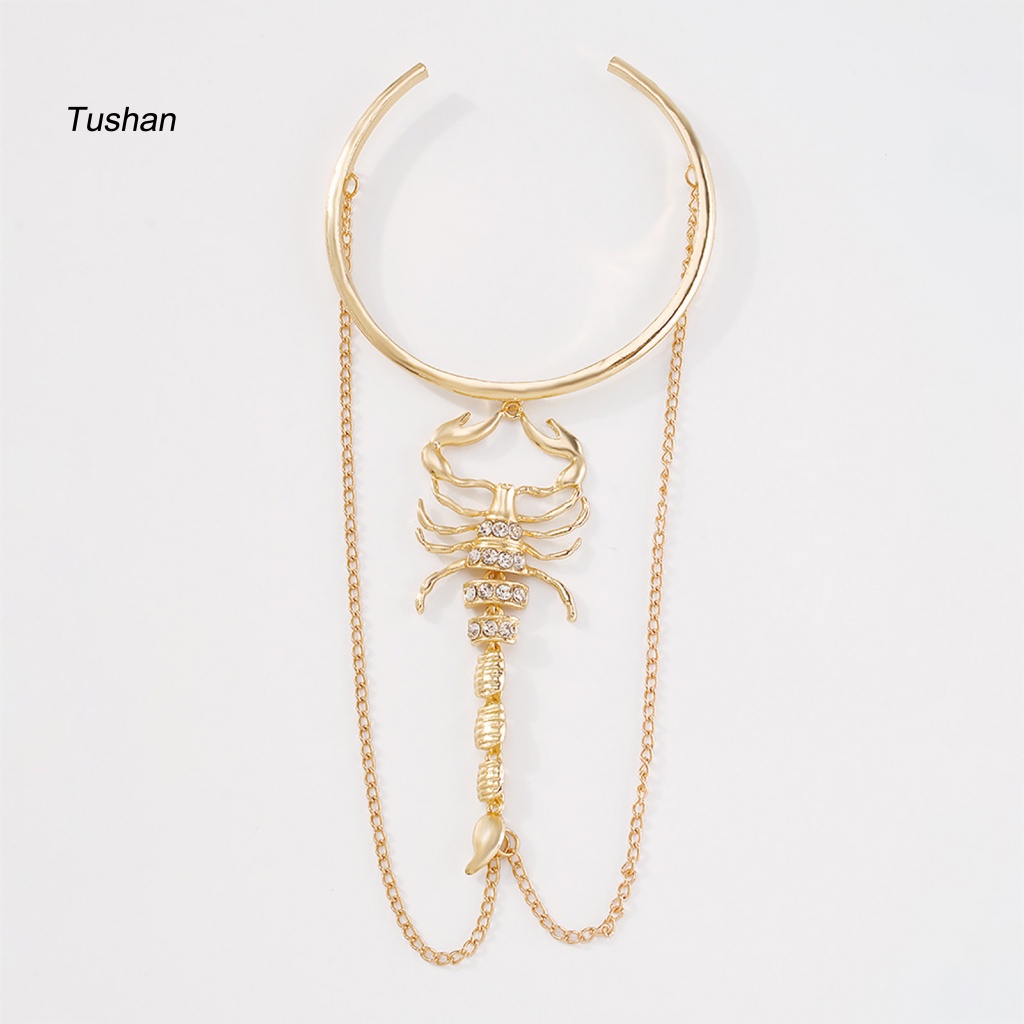 Vòng Đeo Cánh Tay Dạng Vòng Hở Màu Sáng Lâu Trôi Cho Nữ