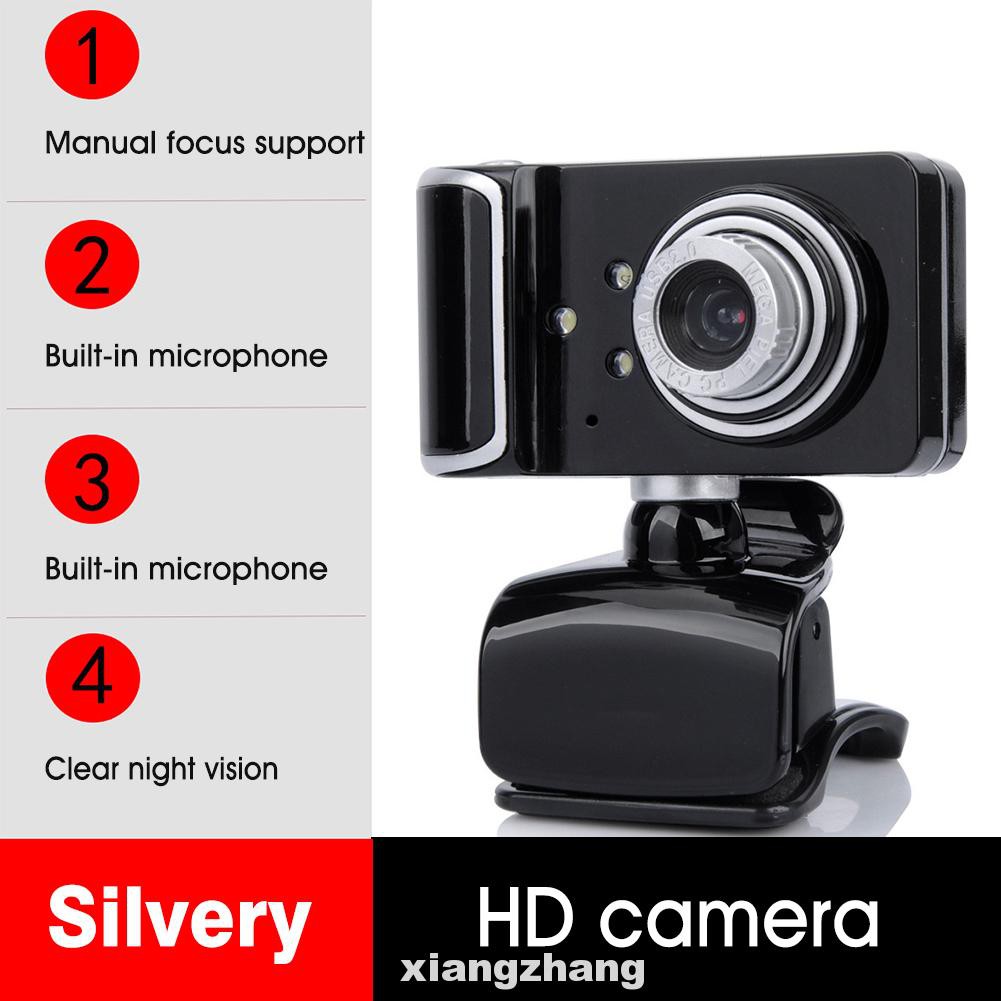 Webcam Có Kẹp Gắn Camera Cho Máy Tính