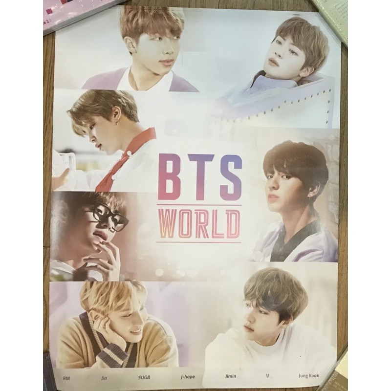 [POSTER] BTS - BTS World chính hãng