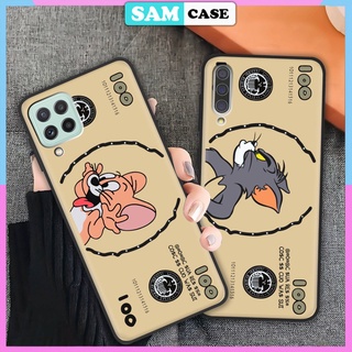 Ốp lưng Samsung Galaxy A02/A03S/A3/A5/A6/A7/A8/A9/A10/A10S/A11/A12/A20/A20S/A21S/A22/A30/A30S/A31 in hình Tom Jerry